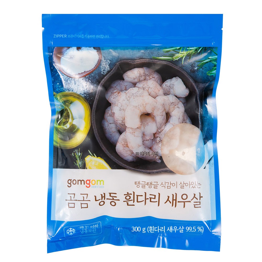 곰곰 냉동 흰다리 새우살, 300g(24~33미), 1개 - thumb image