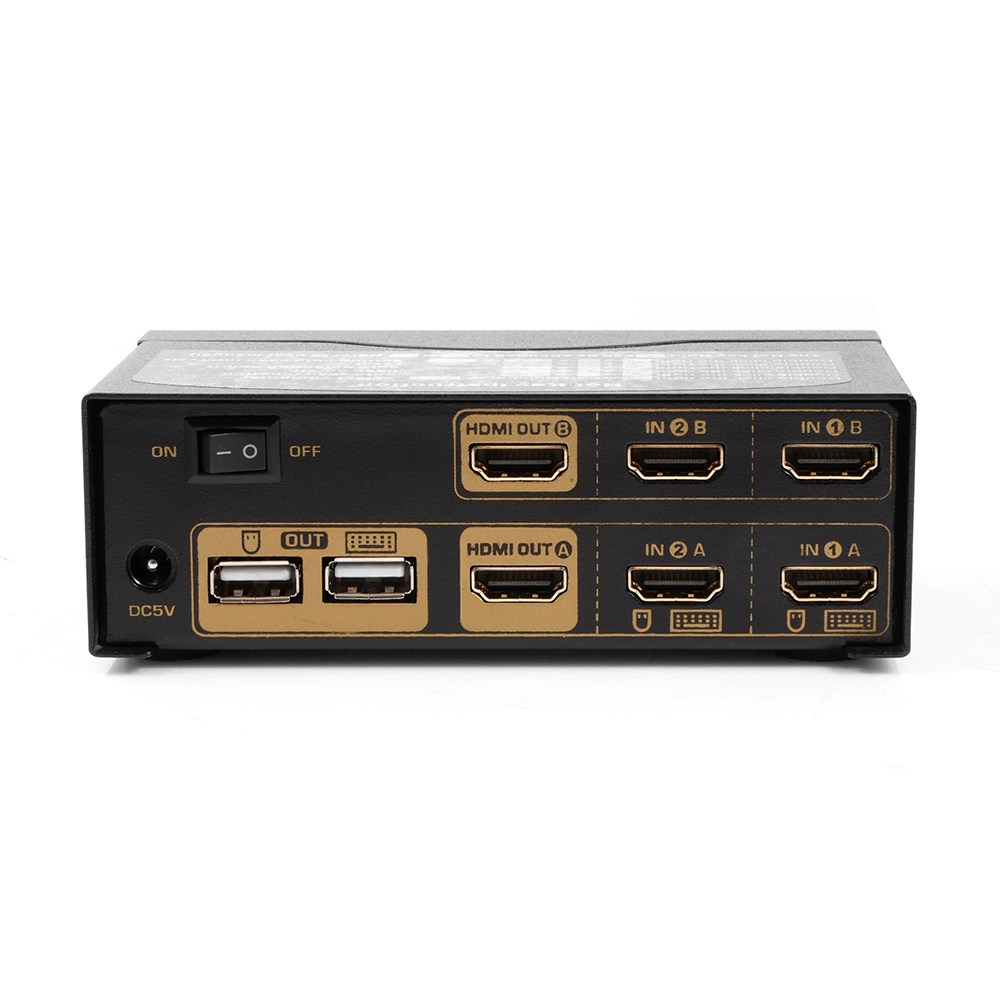 넥스트 2:1 듀얼모니터 KVM Switch, NEXT-7402KVM-DUAL - thumb image