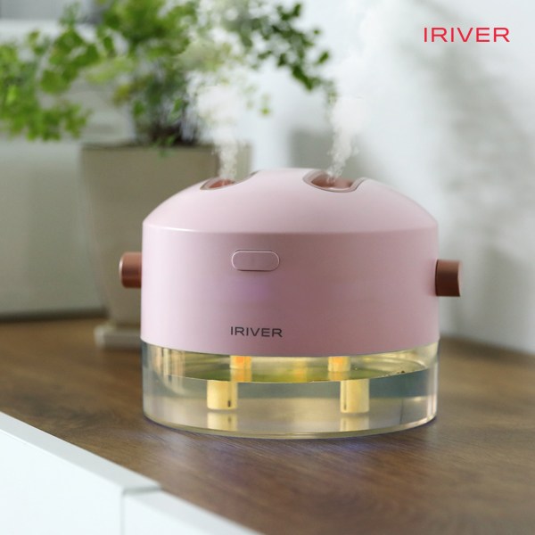 아이리버 레트로 무선 초음파 가습기 MH-150W, 화이트 - thumb image