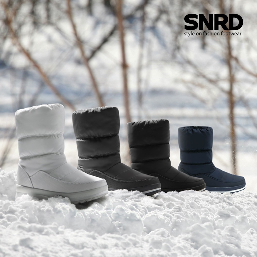 SNRD 여성용 패딩 털안감 부츠 SN512 - S