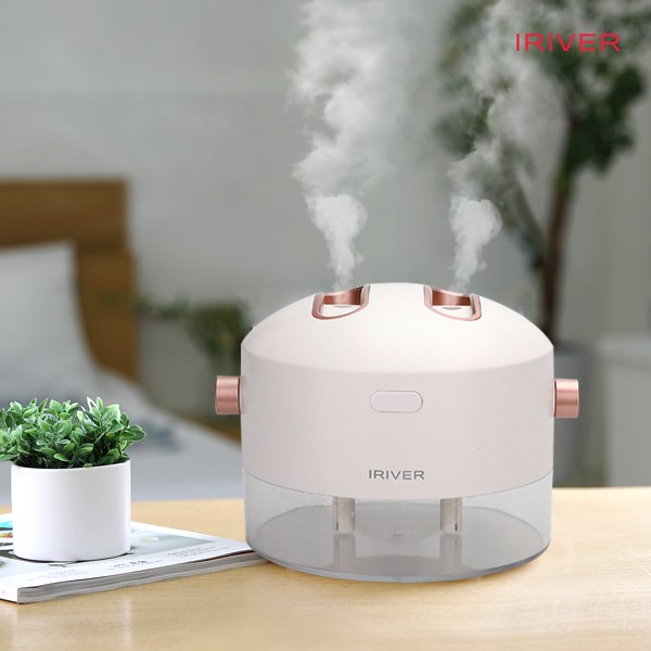 아이리버 레트로 무선 초음파 가습기 MH-150W, 화이트 - thumb image